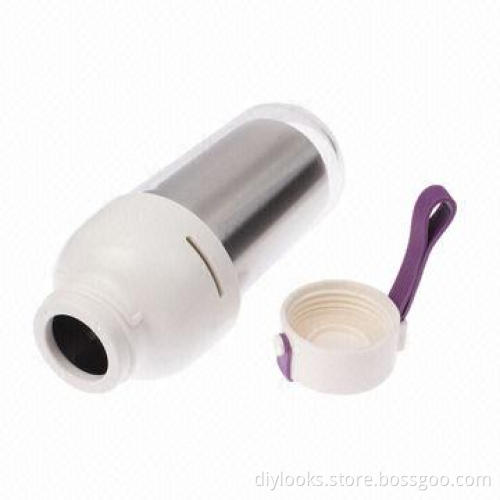Double Wall Stainless Steel Vacuum Bottle Cup with 425mL Capacity, Sized 6.5 x 19.5cm
